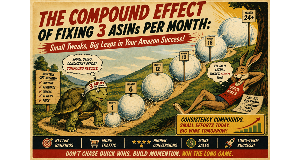 ASIN steady 3 per month
